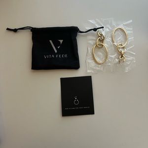 Vita Fede Gold Cassio Earrings